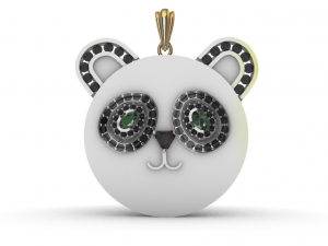oso panda 3D Model
