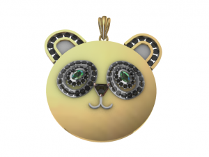 oso panda 3D मॉडल