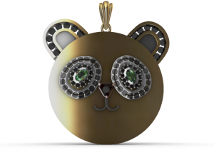 oso panda 3D मॉडल