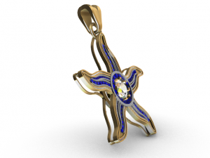 starfish pendant 3D Модель