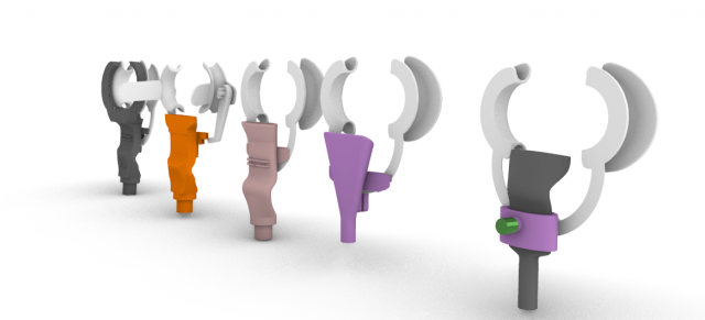 dental ejector and retractor kit 3D 모델 .c4d .max .obj .3ds .fbx .stl .blend 