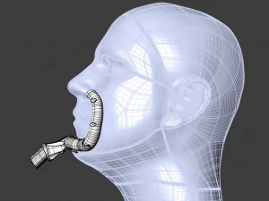 ejector with arc aspirator 3D Model