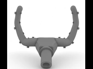 ejector with arc aspirator 3D Model