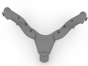 ejector with arc aspirator 3D Model