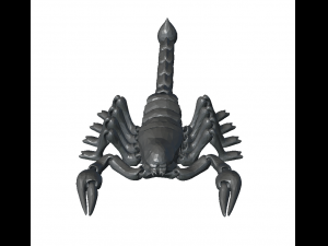 scorpion flex low poly Model 3D