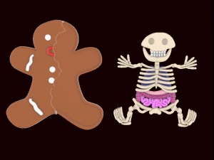 Gingerbread man 3D Print Model