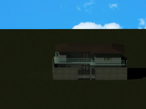 planta de casa 3d Modelo 3D