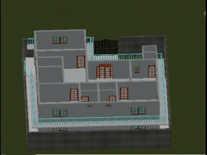 3d house plan 3D मॉडल