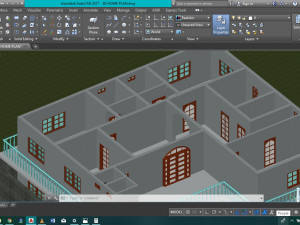 3d house plan 3D मॉडल