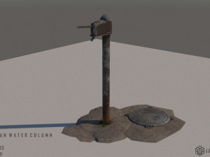 russian water column 3D मॉडल