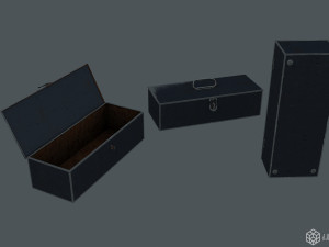 metal box 3D मॉडल