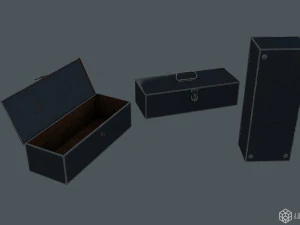 metal box 3D Model