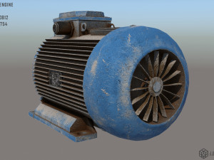 electroengine air90 3D Model