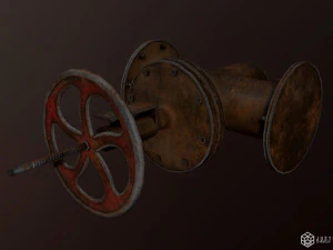 gas cock 3D Model