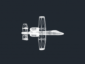 fairchild republic a-10 thundrebolt ii 3D मॉडल