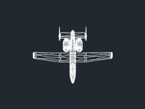 fairchild republic a-10 thundrebolt ii 3D मॉडल
