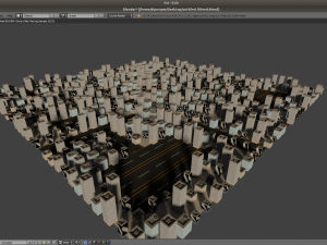 realistic city 3Dモデル