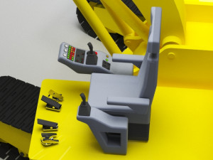 backhoe Modèle 3D