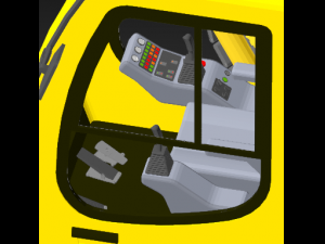 backhoe Modèle 3D