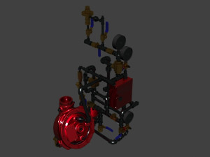 2-5inchg-gmodelf-1delugevalvewithverticalconventionaltrim Modelo 3D