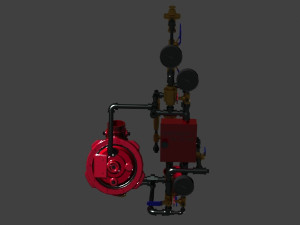 2-5inchg-gmodelf-1delugevalvewithverticalconventionaltrim Modelo 3D