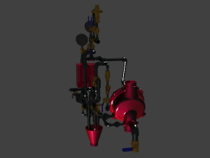 2-5inchg-gmodelf-1delugevalvewithverticalconventionaltrim Modelo 3D
