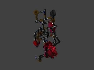 2-5inchg-gmodelf-1delugevalvewithverticalconventionaltrim Modelo 3D