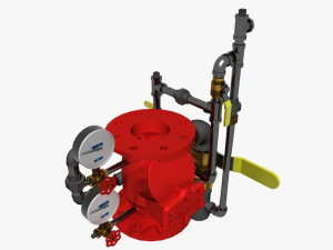 4f-fmodelj-1alarmvalve-verticaltrim 3D Model
