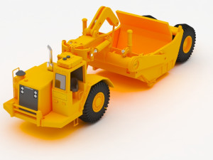 heavy truck 631d 3D Model