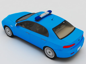 alfa romeo 159 sqadra volante 3D Model