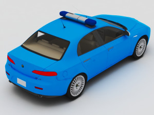 alfa romeo 159 sqadra volante 3D Model
