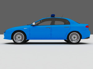 alfa romeo 159 sqadra volante 3D Model