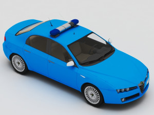 alfa romeo 159 sqadra volante 3D Model