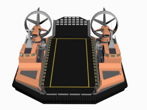 antarctic hovercraft Modèle 3D