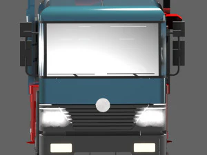 autocarro medio 3D Model