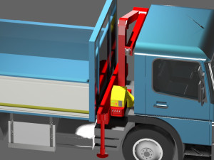 autocarro medio 3D Model