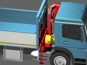 autocarro medio 3D Model