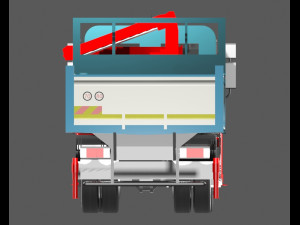 autocarro medio 3D Model