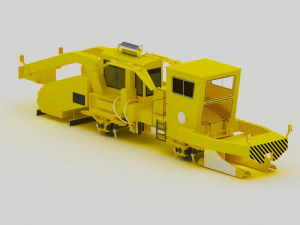 ballast regulating machine pbr-400 3D Model