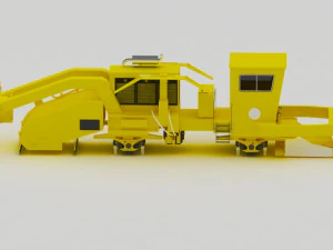 ballast regulating machine pbr-400 3D Model