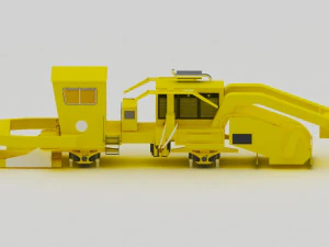 ballast regulating machine pbr-400 3D Model