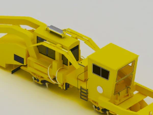 ballast regulating machine pbr-400 3D Model