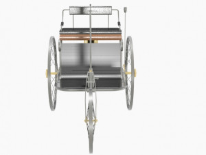 benz patent motorwagen 3D-Modell