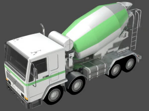 betoniera volvo 3D Model