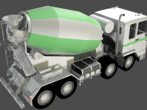 betoniera volvo 3D Model