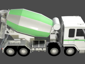 betoniera volvo 3D Model