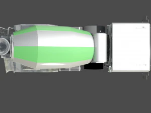 betoniera volvo 3D Model
