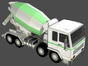 betoniera volvo 3D Model