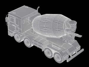 betoniera volvo 3D Modell
