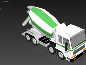 betoniera volvo 3D Model